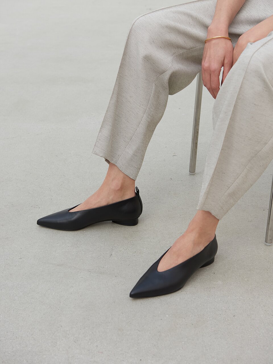 Lina Pumps Leather Black