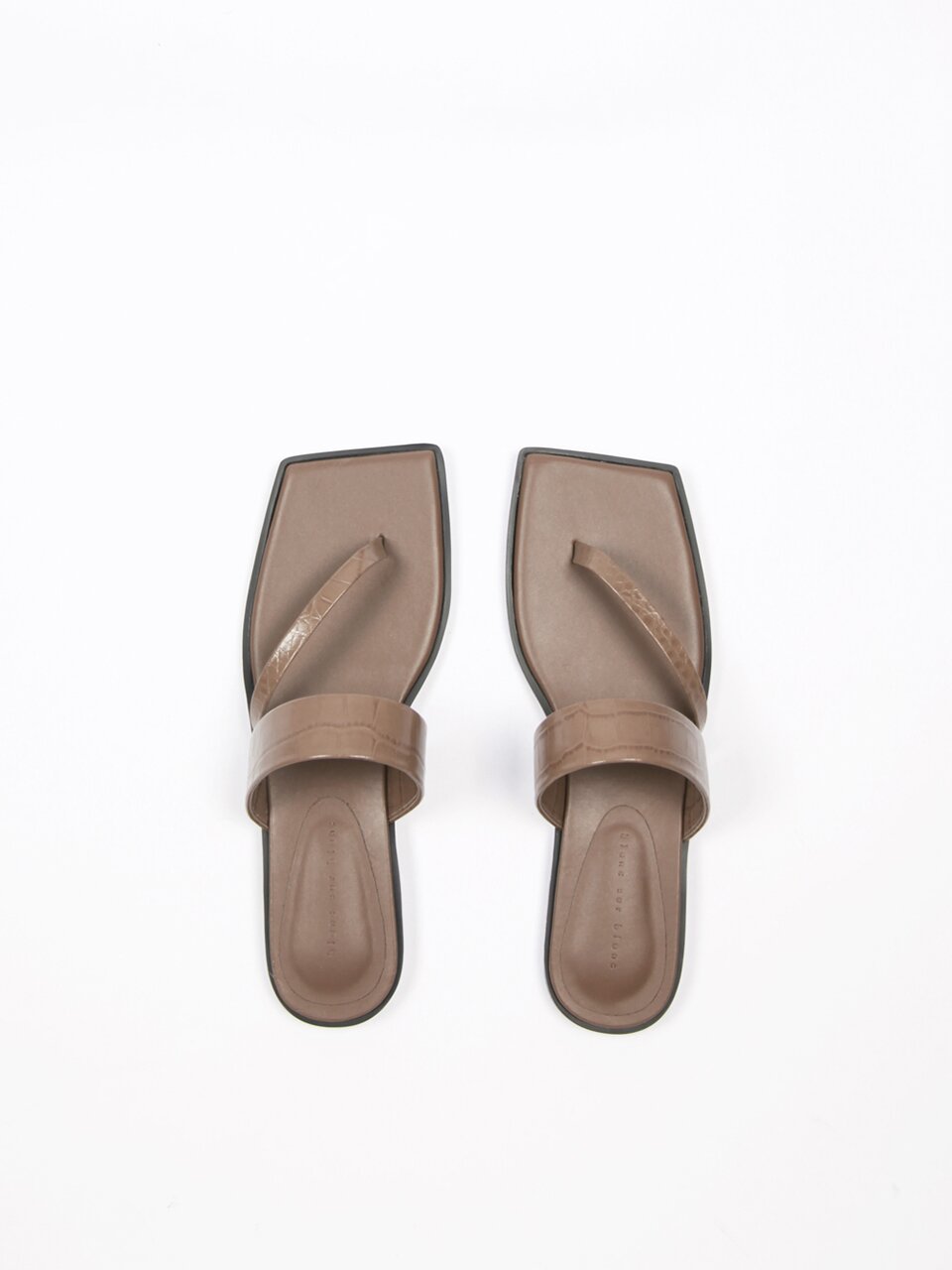 Cheyenne Sandals Leather Etoffe Crocco