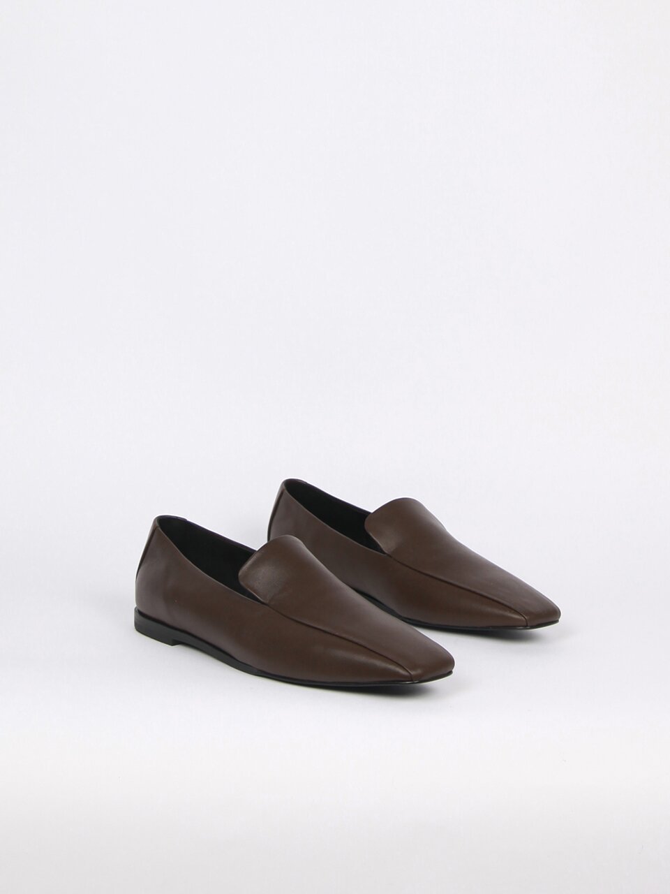 Devona Loafer Lamb Skin Chocolate Brown