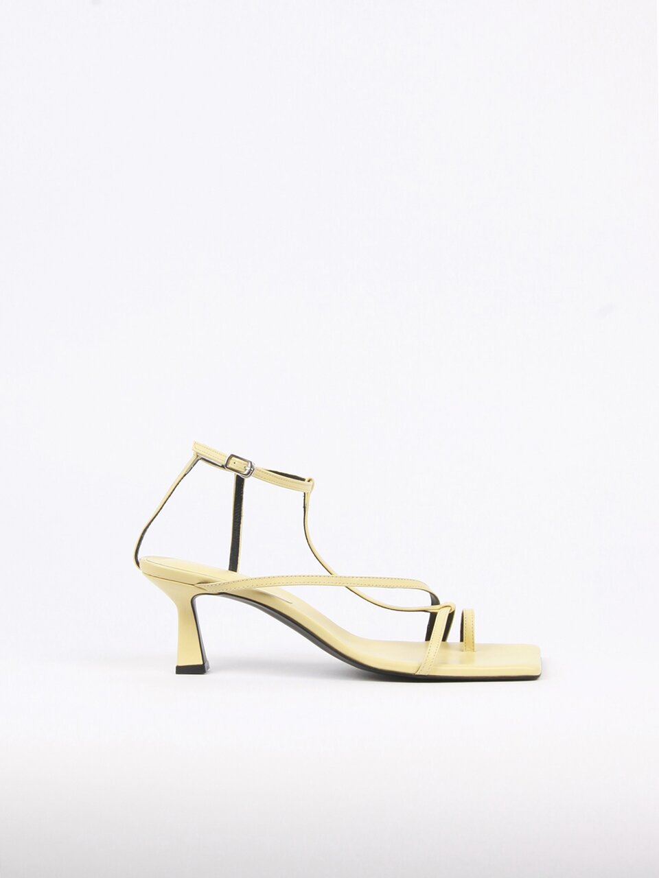 Didie Sandals Leather Lemon Yellow