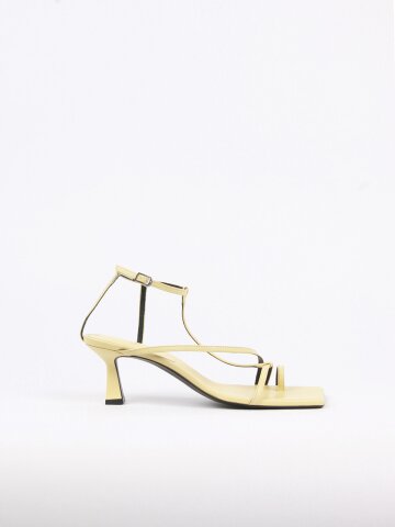 Didie Sandals Leather Lemon Yellow디디에샌들 레몬옐로우