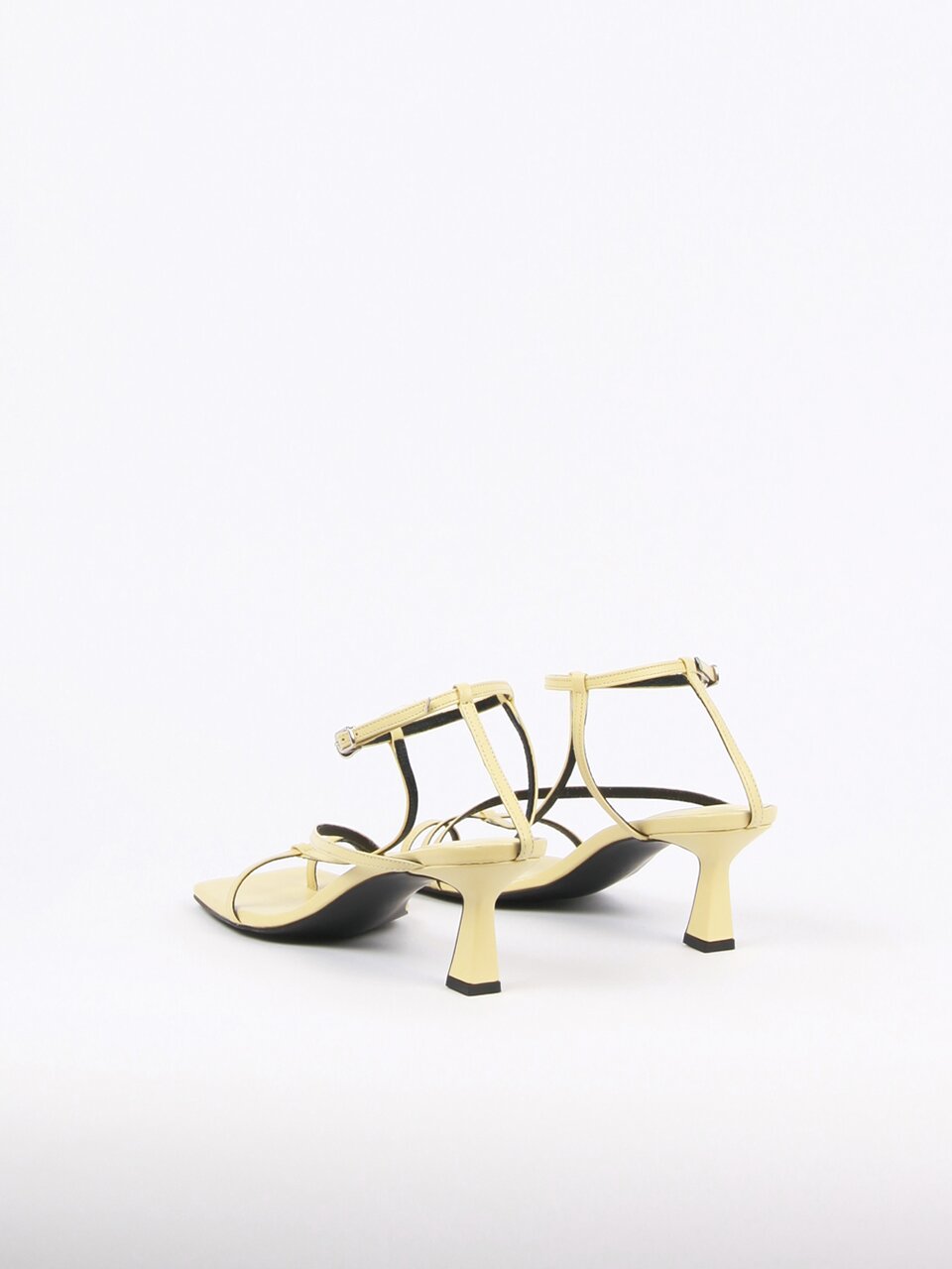 Didie Sandals Leather Lemon Yellow