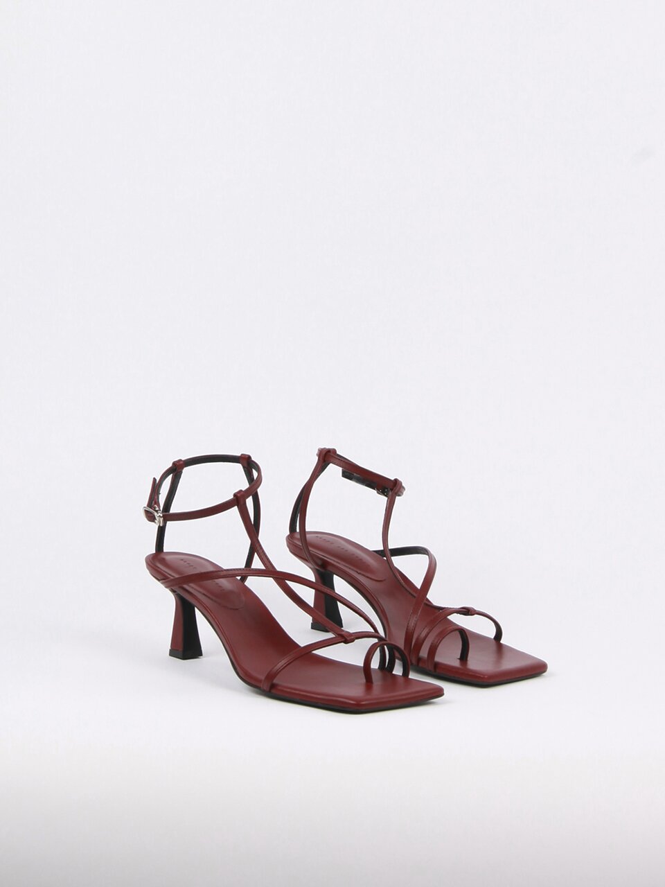 Didie Sandals Leather Wine