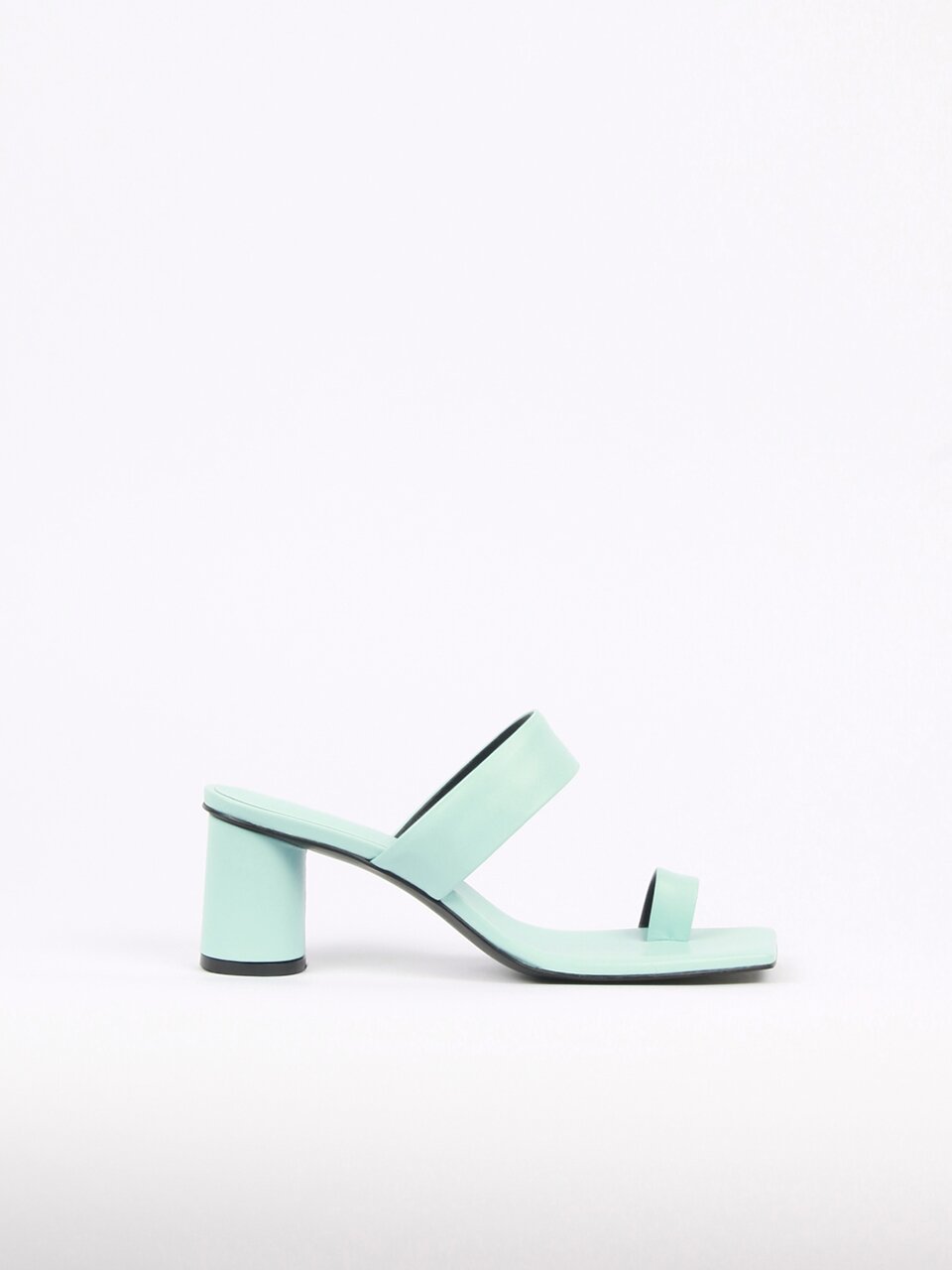 Lana Sandals Leather Mint Blue