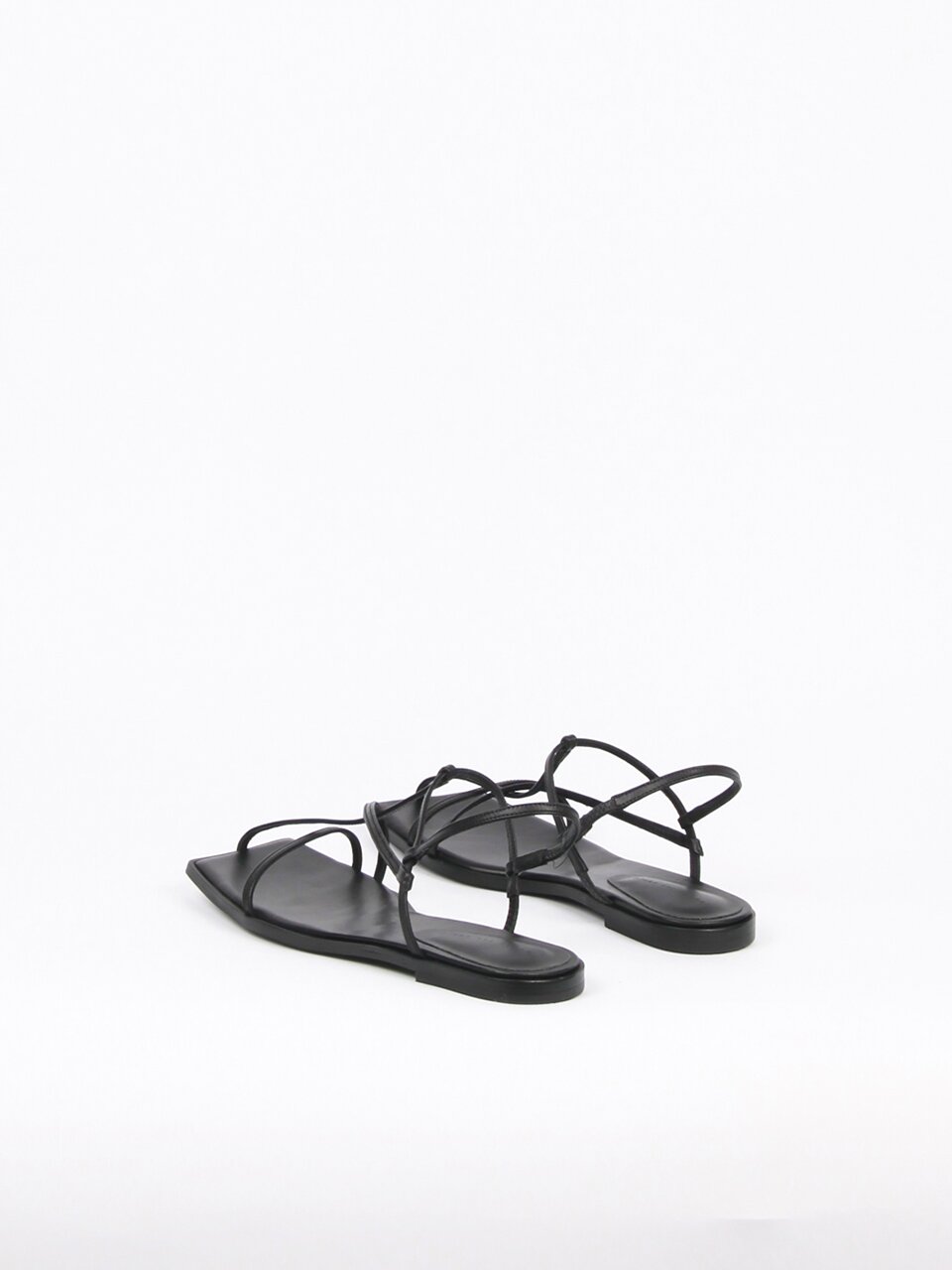 Yves Sandals Leather Black