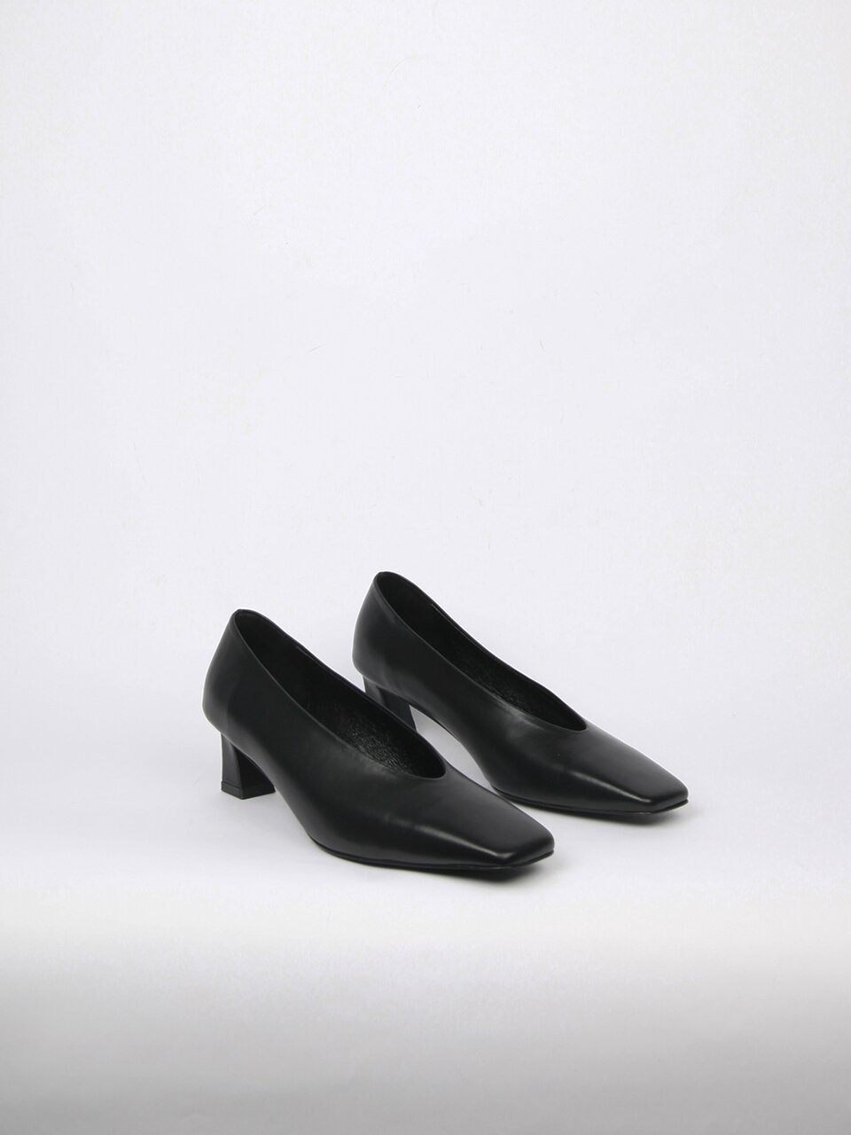 Ivy Pumps Leather Black