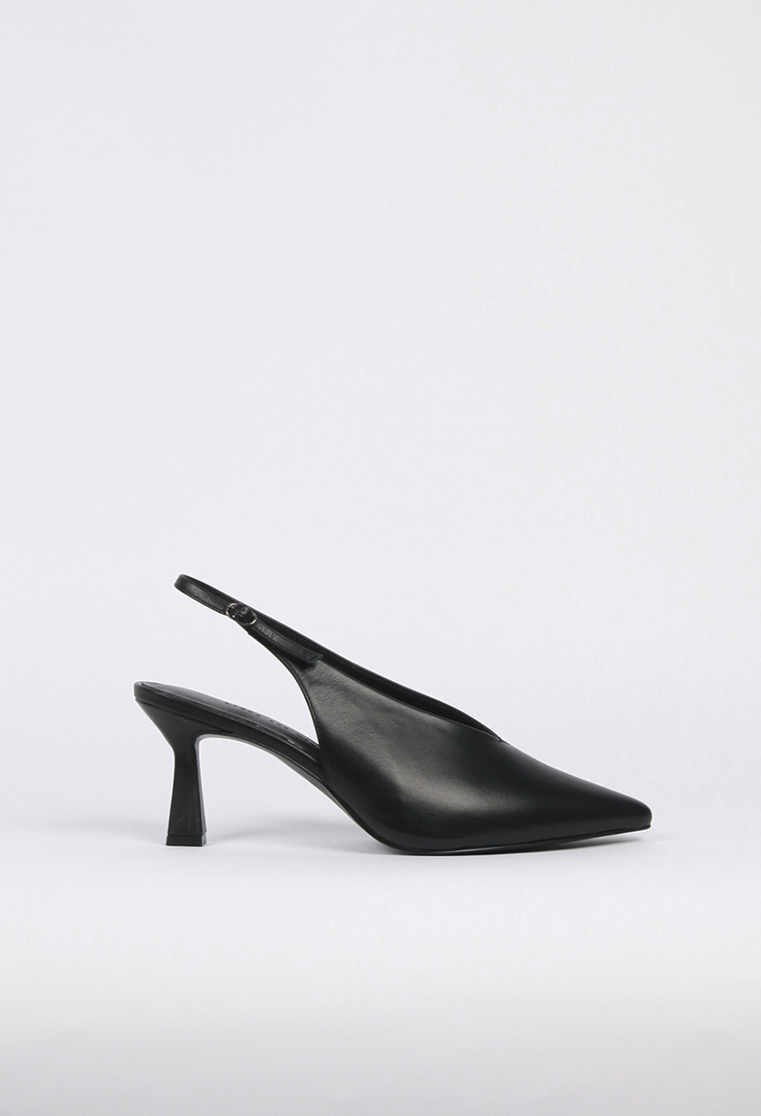 Valerie Slingback Leather Black