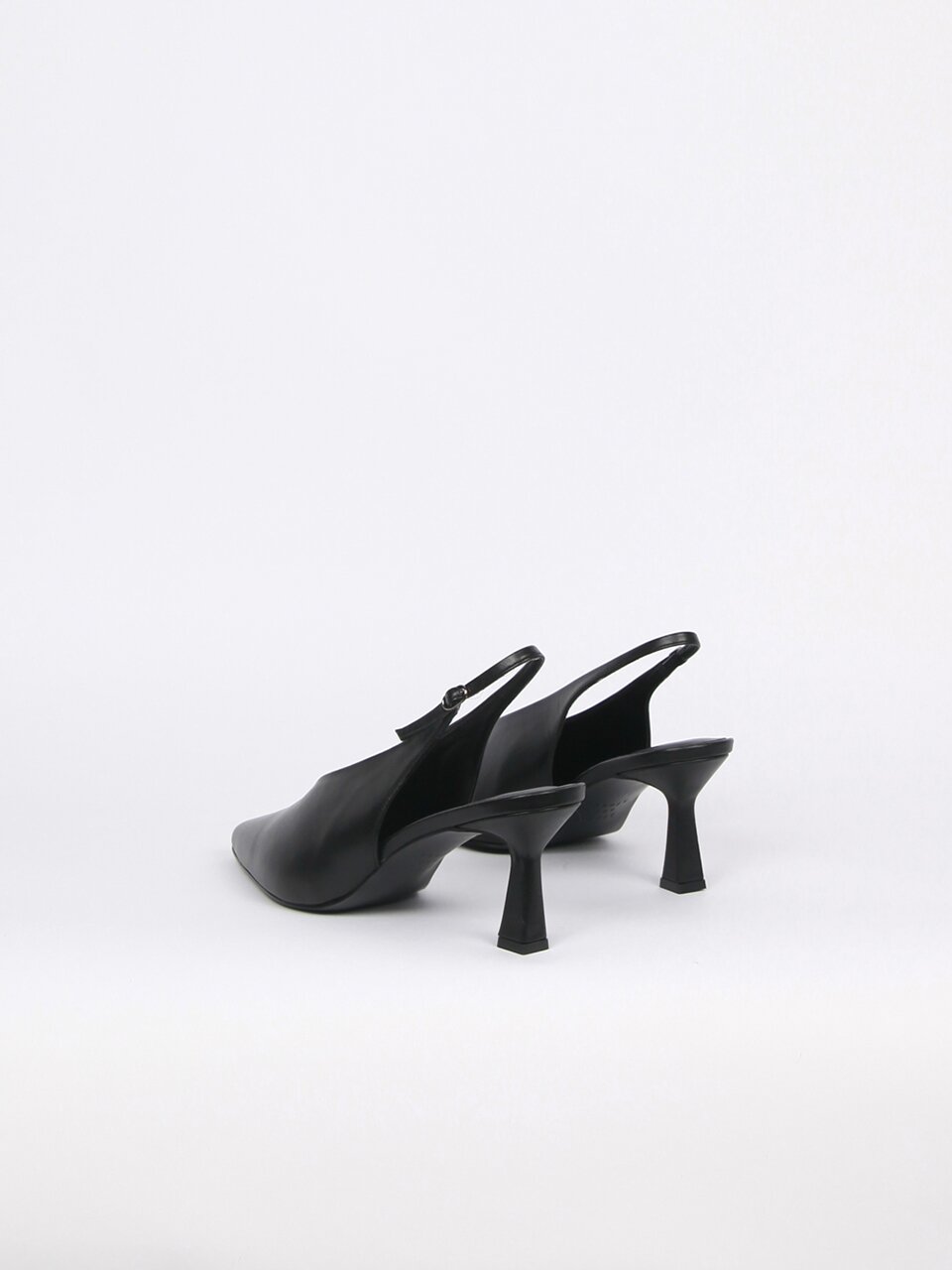 Valerie Slingback Leather Black
