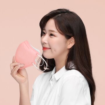 [ARTE] 아르떼 KF94 코랄핑크 50매_새부리형 (5매입 X 10봉)