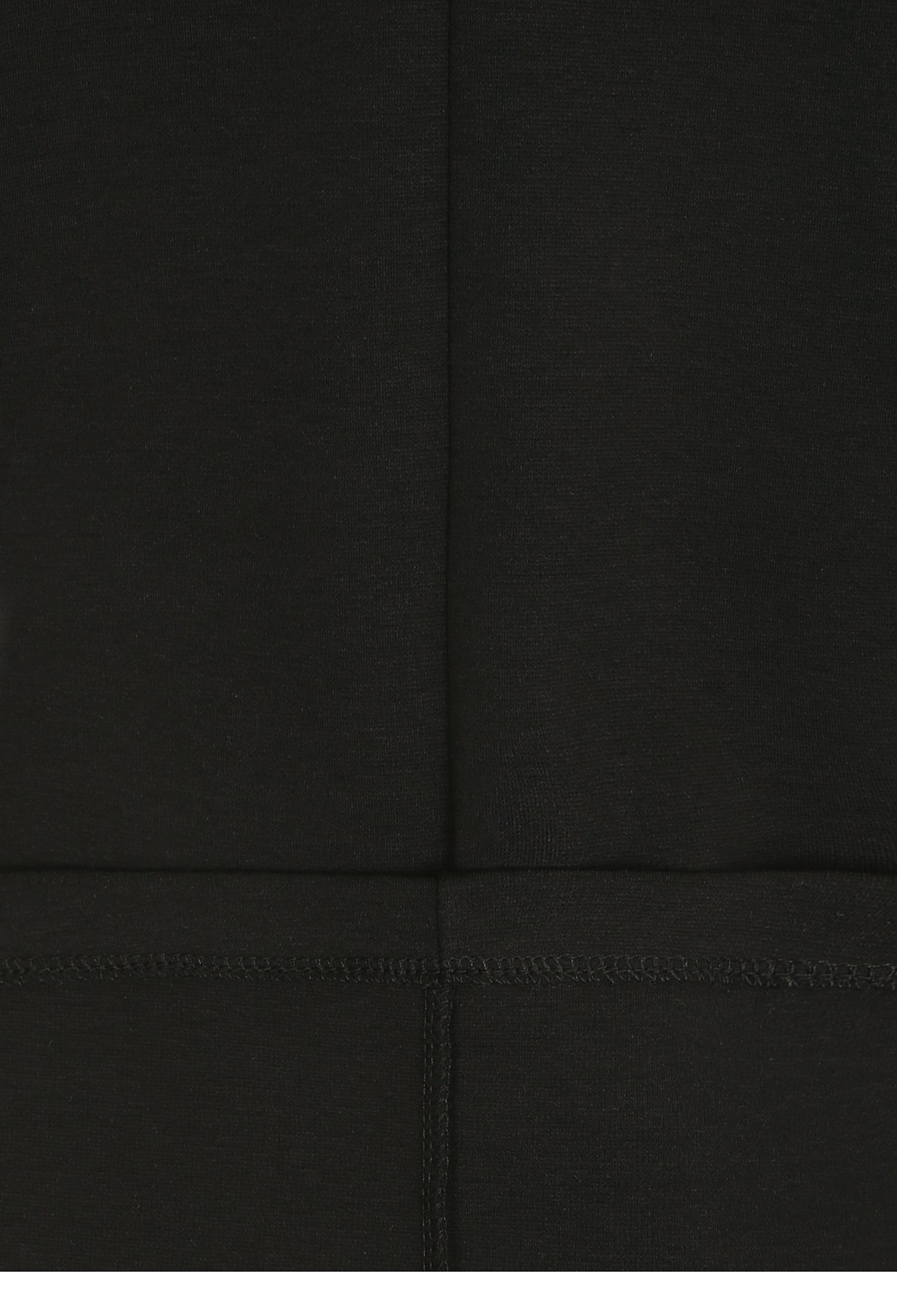 시스루 배색 프린트 티셔츠 (BLACK)