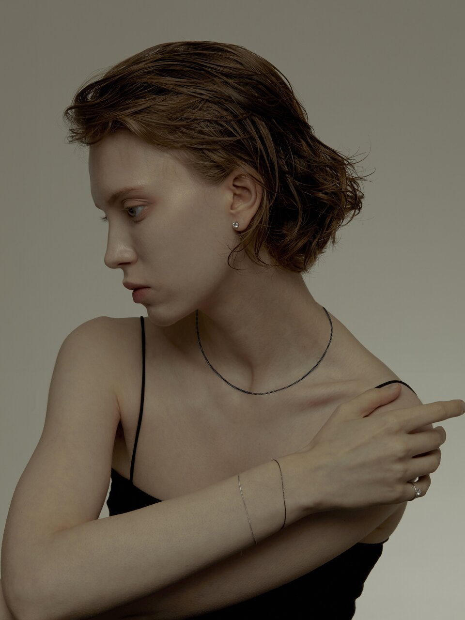 Black Chain Necklace