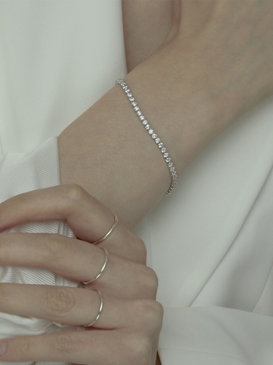 Shallow Tennis Bracelet