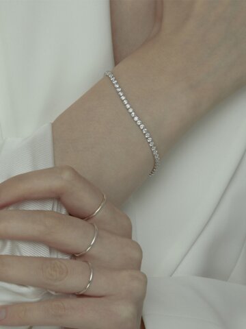 Shallow Tennis Bracelet