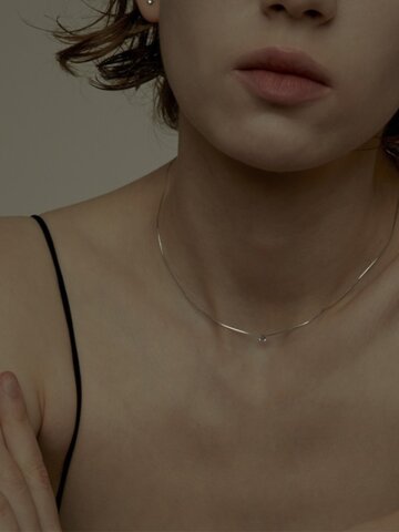 Shallow d Round Necklace