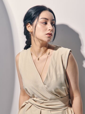 Twin Flames Chain Earrings