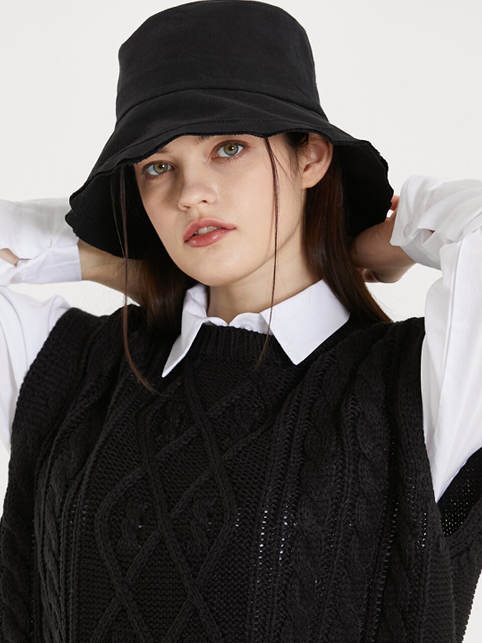 MODERN BUCKET HAT_BLACK