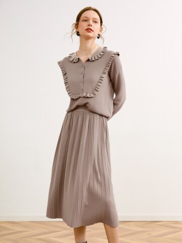 Ozie Romantic collar dress_2 color