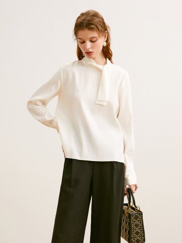 Ozie bamboo silk top