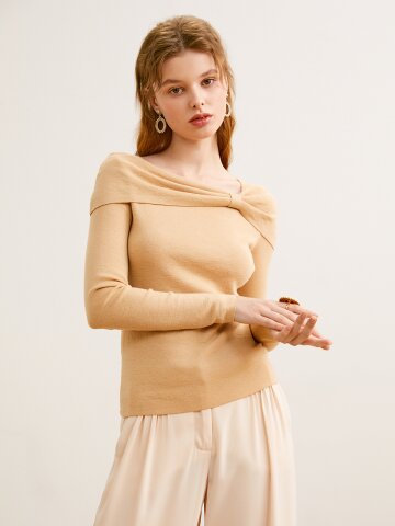 Ozie ribbon knot top_2 color