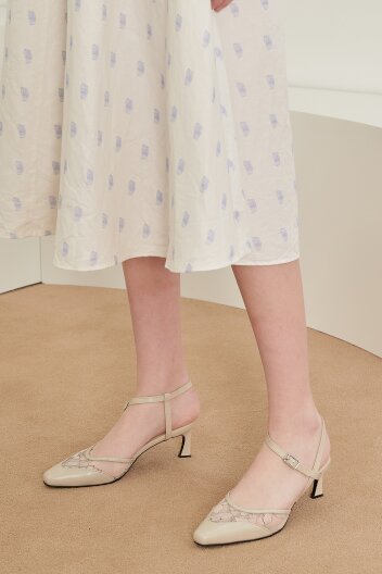 레이스 메리제인 슬링백_아이보리