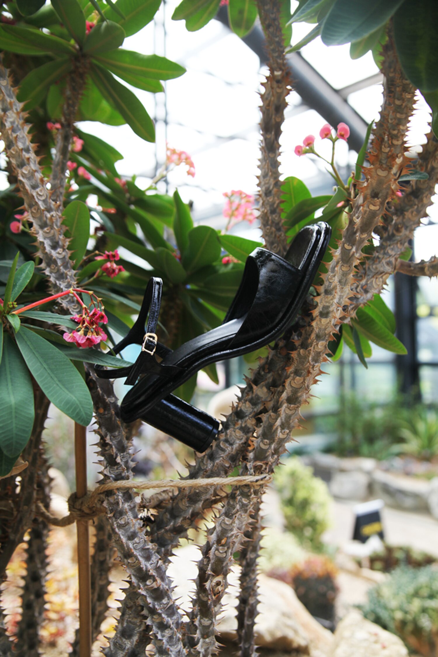 Jenny Sandals Leather Black