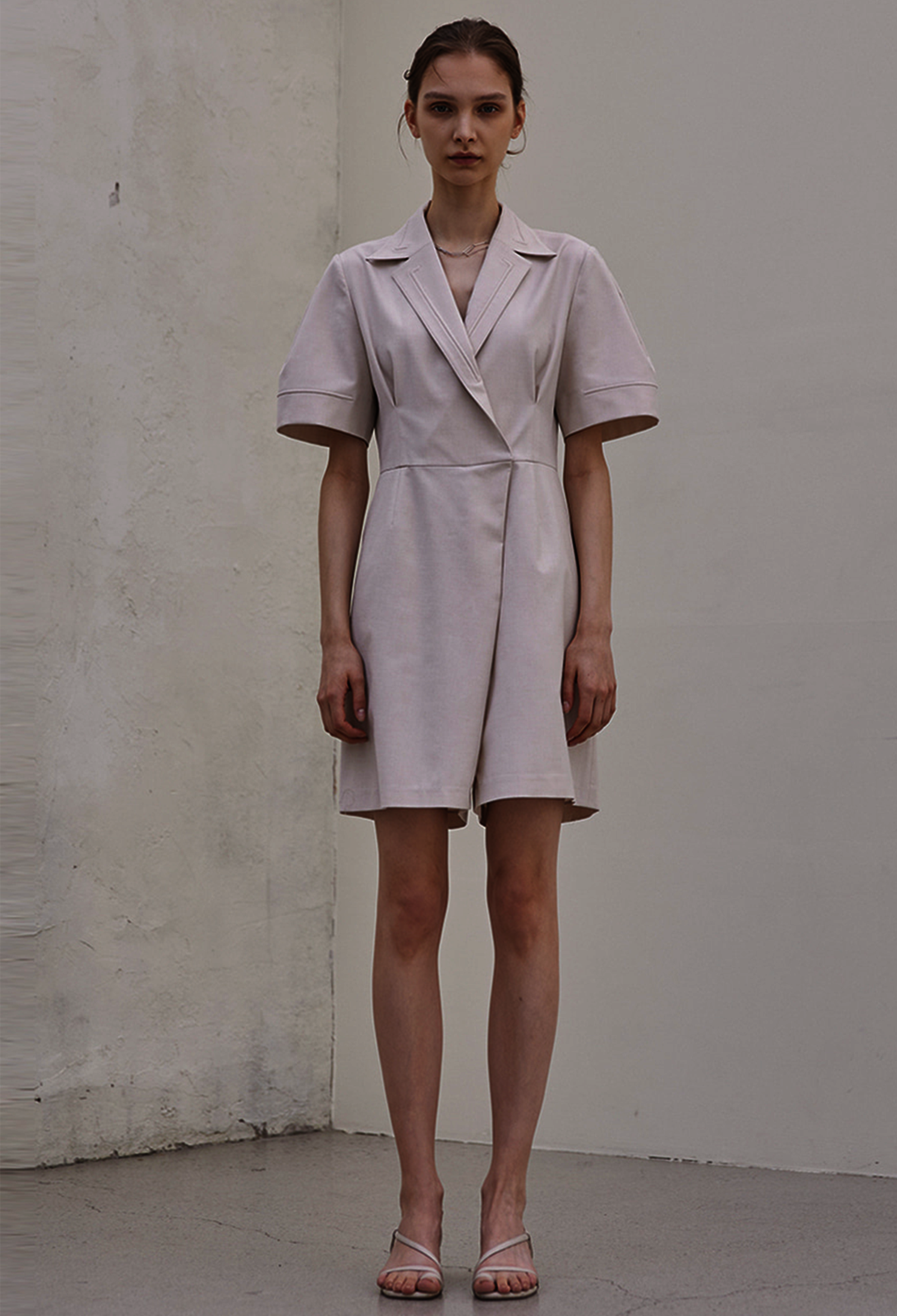 [예약배송]DAVID CULLOTE  JUMPSUIT BEIGE