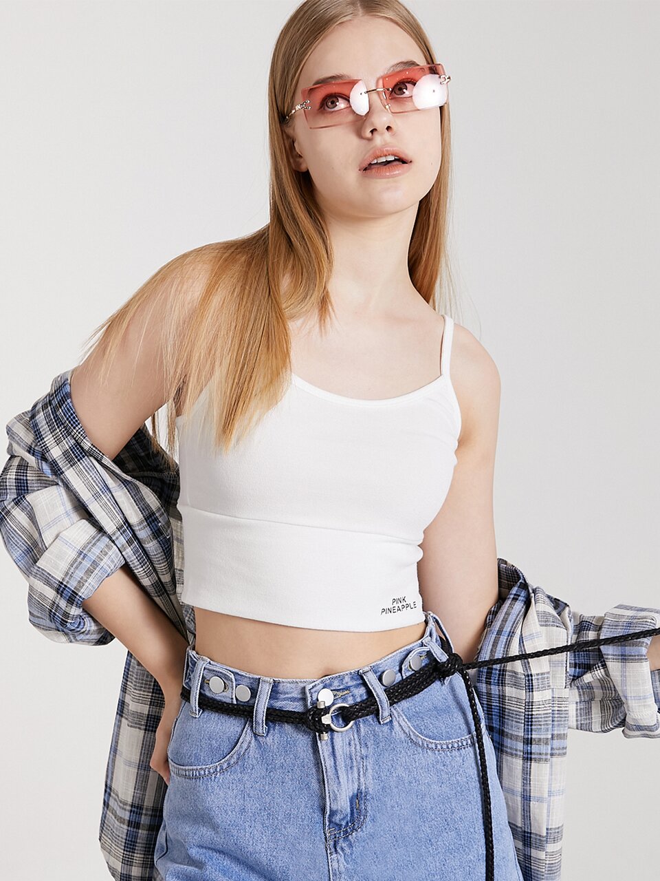 STRING BELT_BLACK