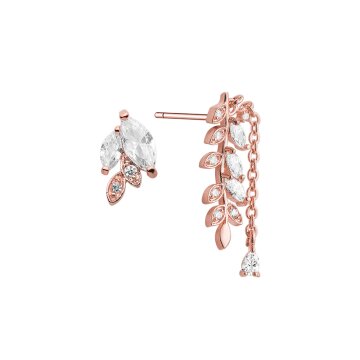 크로노스 CRJ5015E-RG 나뭇가지 귀걸이