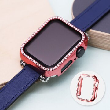 발렌티노루디 VAC101-PK 애플워치 큐빅 케이스 6 5 4 3 2 1 SE 세대 40 42 44mm