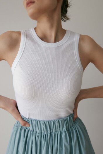 PURE BY FAYRI Classic Rib Racer Tank (2 Colors)