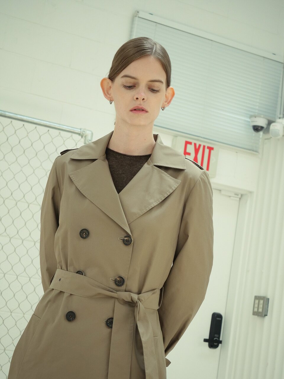 Belted Trench Coat _Black
