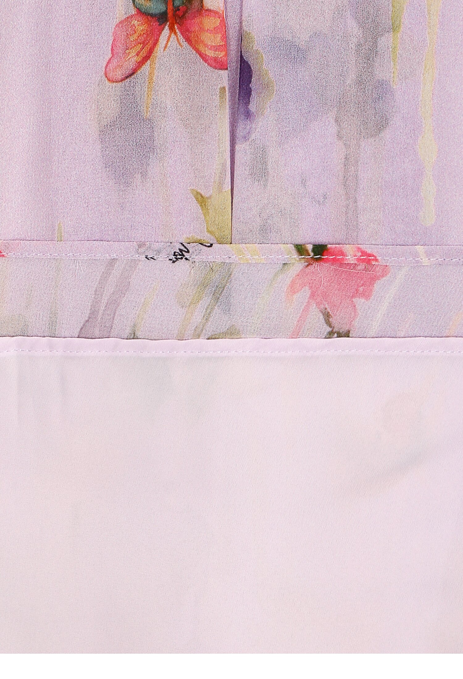 수채화 프린트 쉬폰 맥시 원피스 (LILAC)