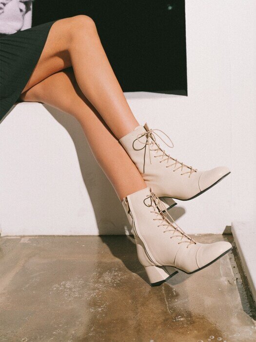 Lace-Up Boots_4color