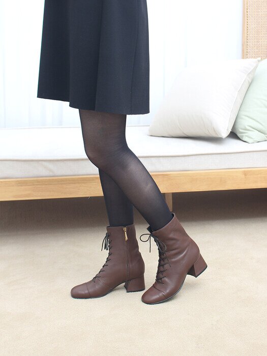 Lace-Up Boots_4color