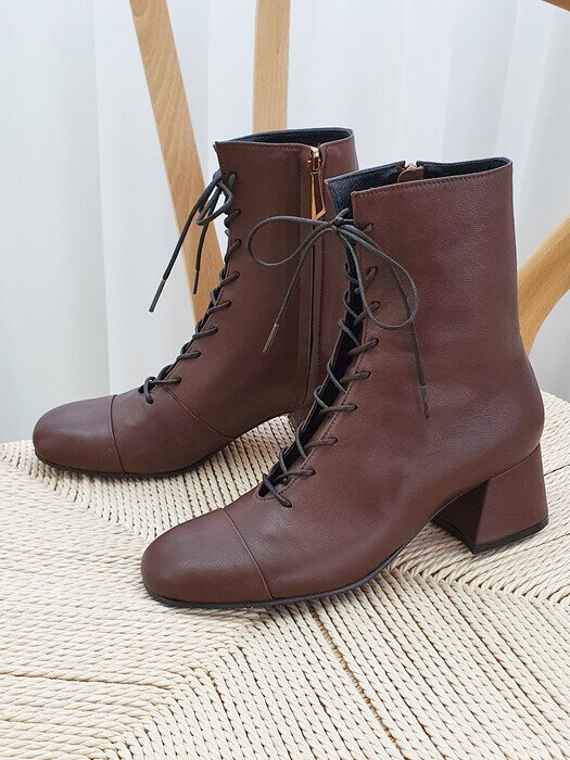Lace-Up Boots_4color