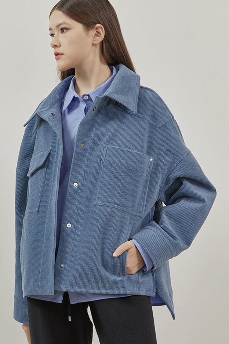 Downy Corduroy Jacket _BLUE
