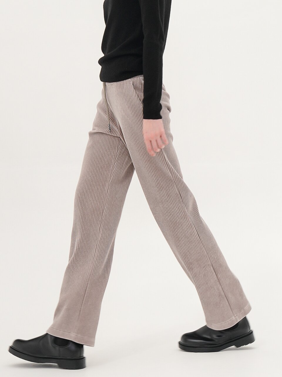 Corduroy Bending Pants _Grey