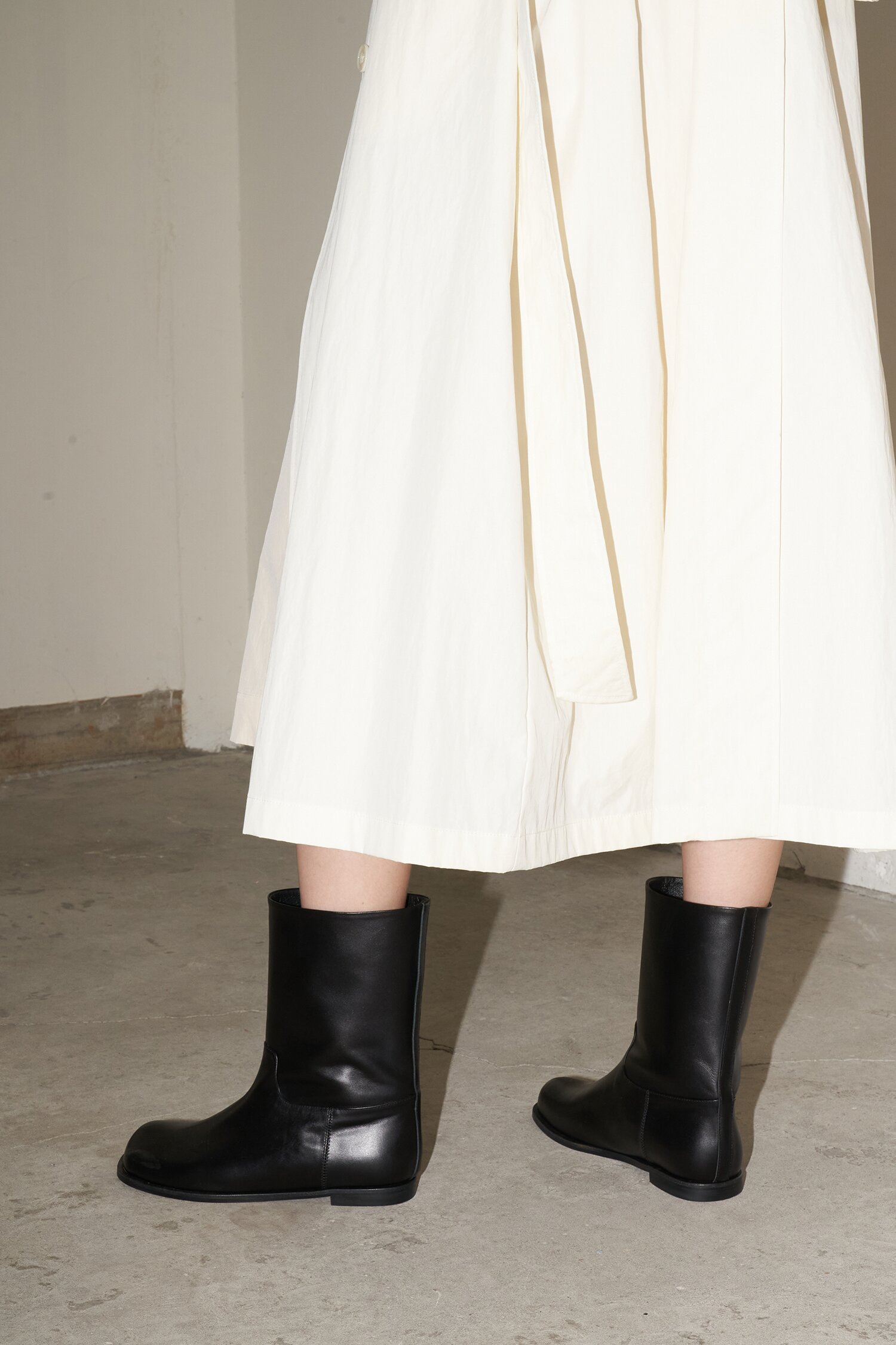 Gia Ankle Boots Leather Black