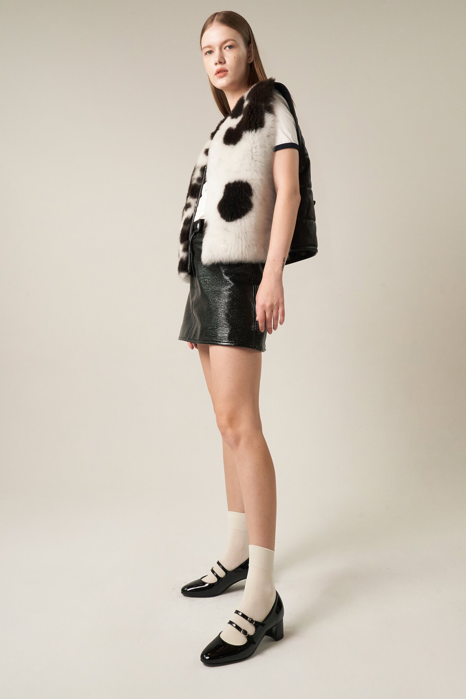 Carrie Mary Jane Pumps Black