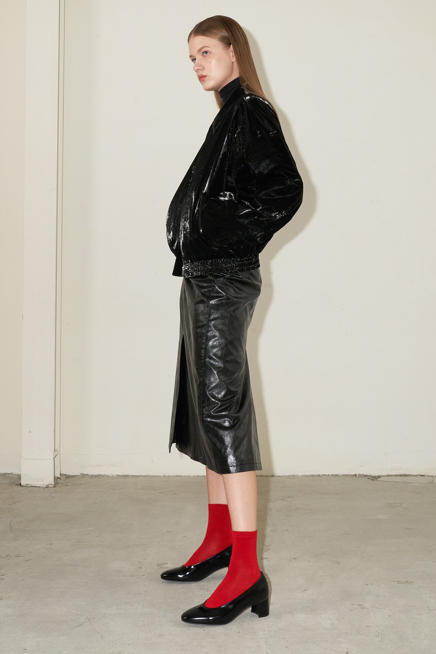 Charlotte Pumps Leather Black