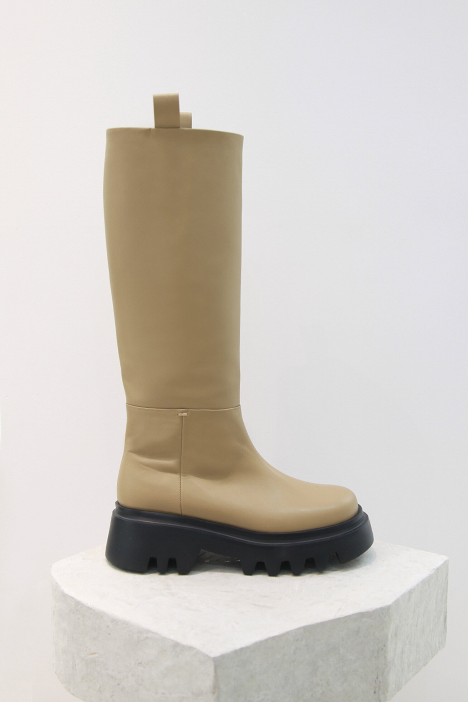Karim Long Boots Beige