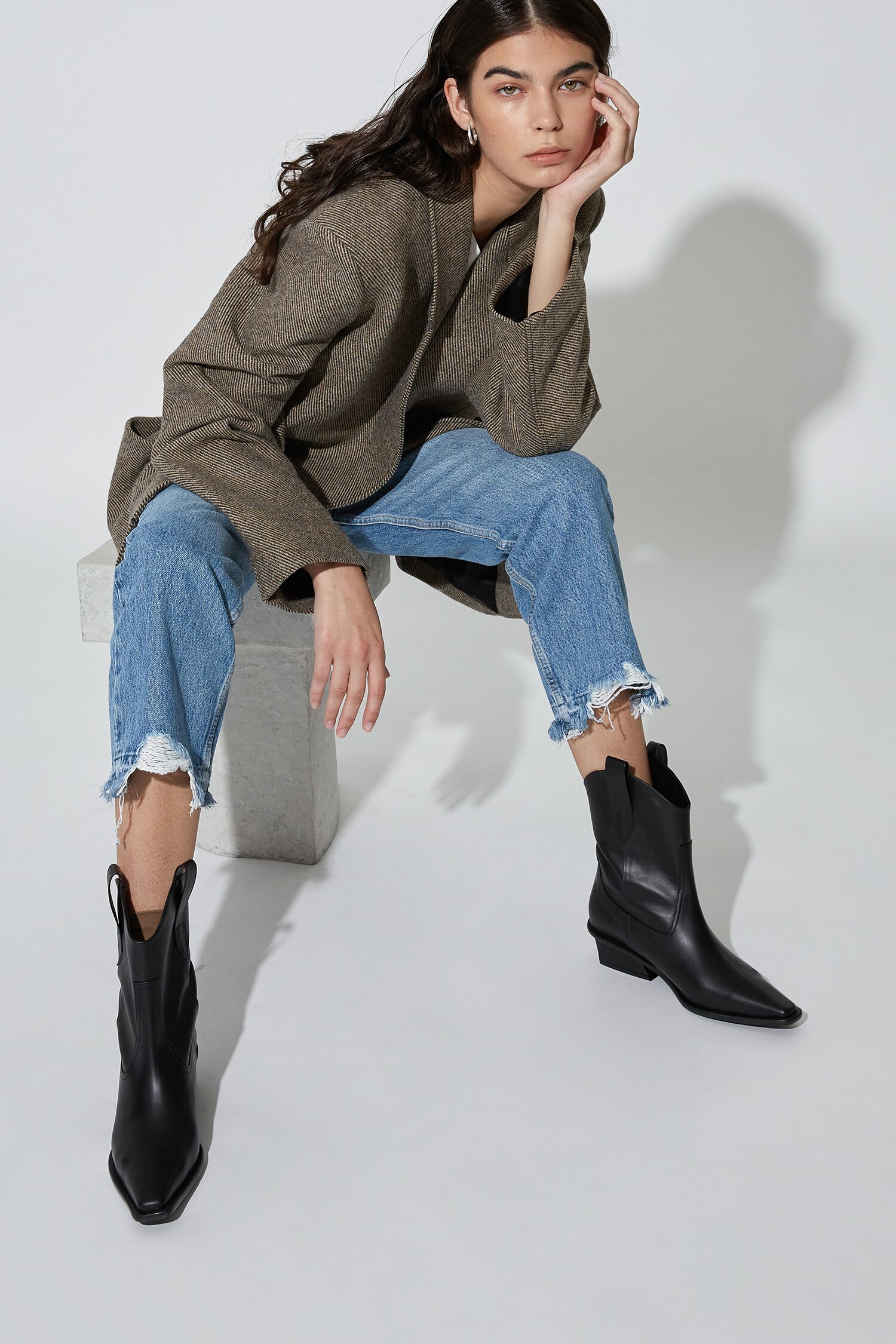 Freya Ankle Boots Black