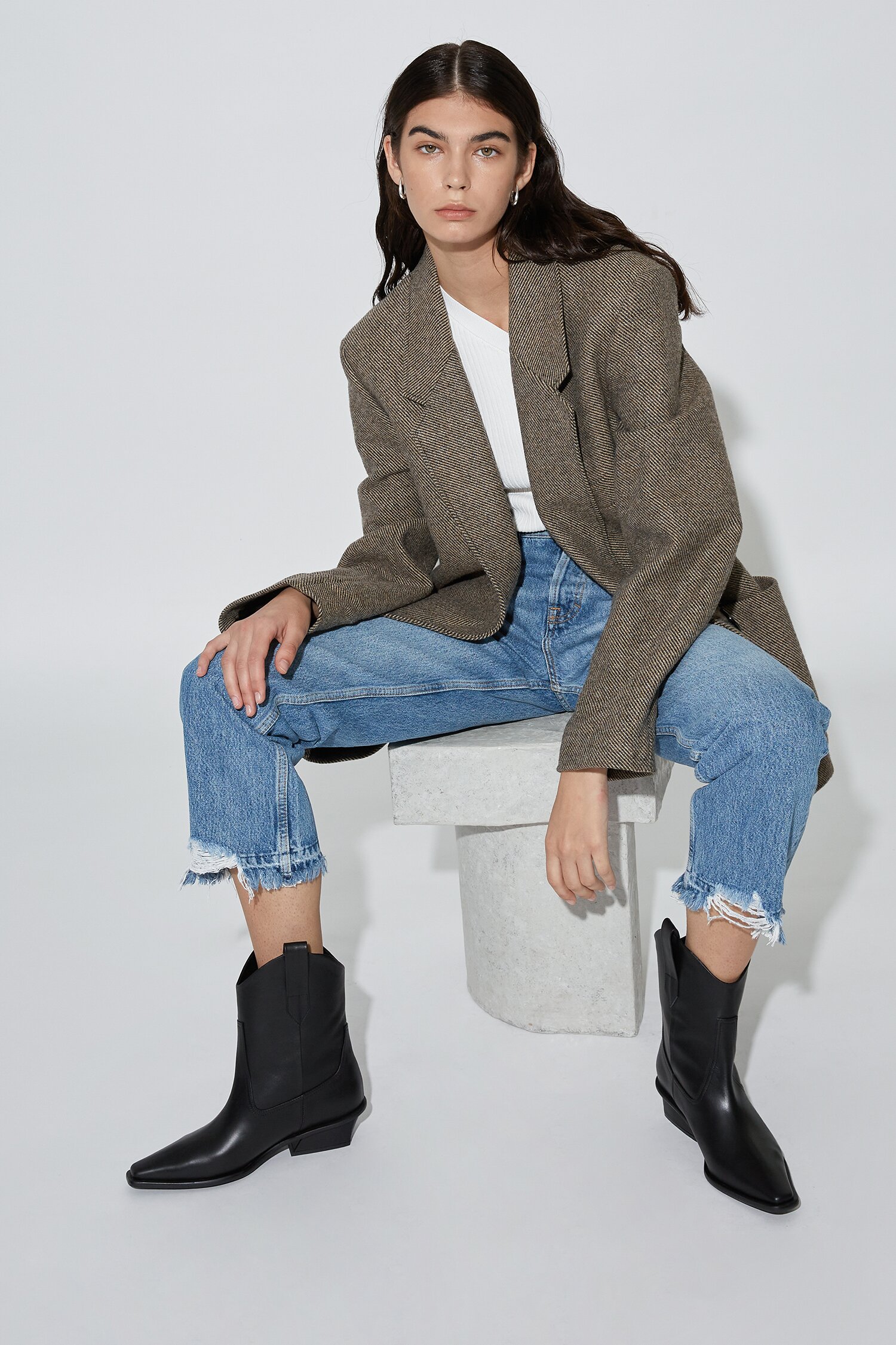 Freya Ankle Boots Black
