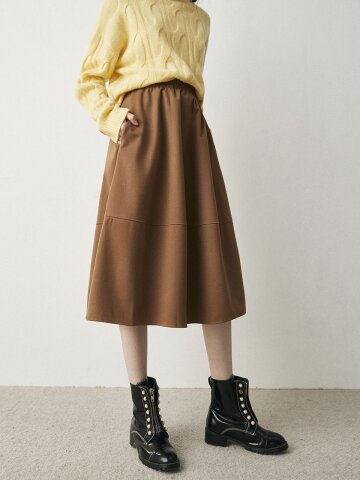 OZ_Midi pleated skirt_2 COLORS