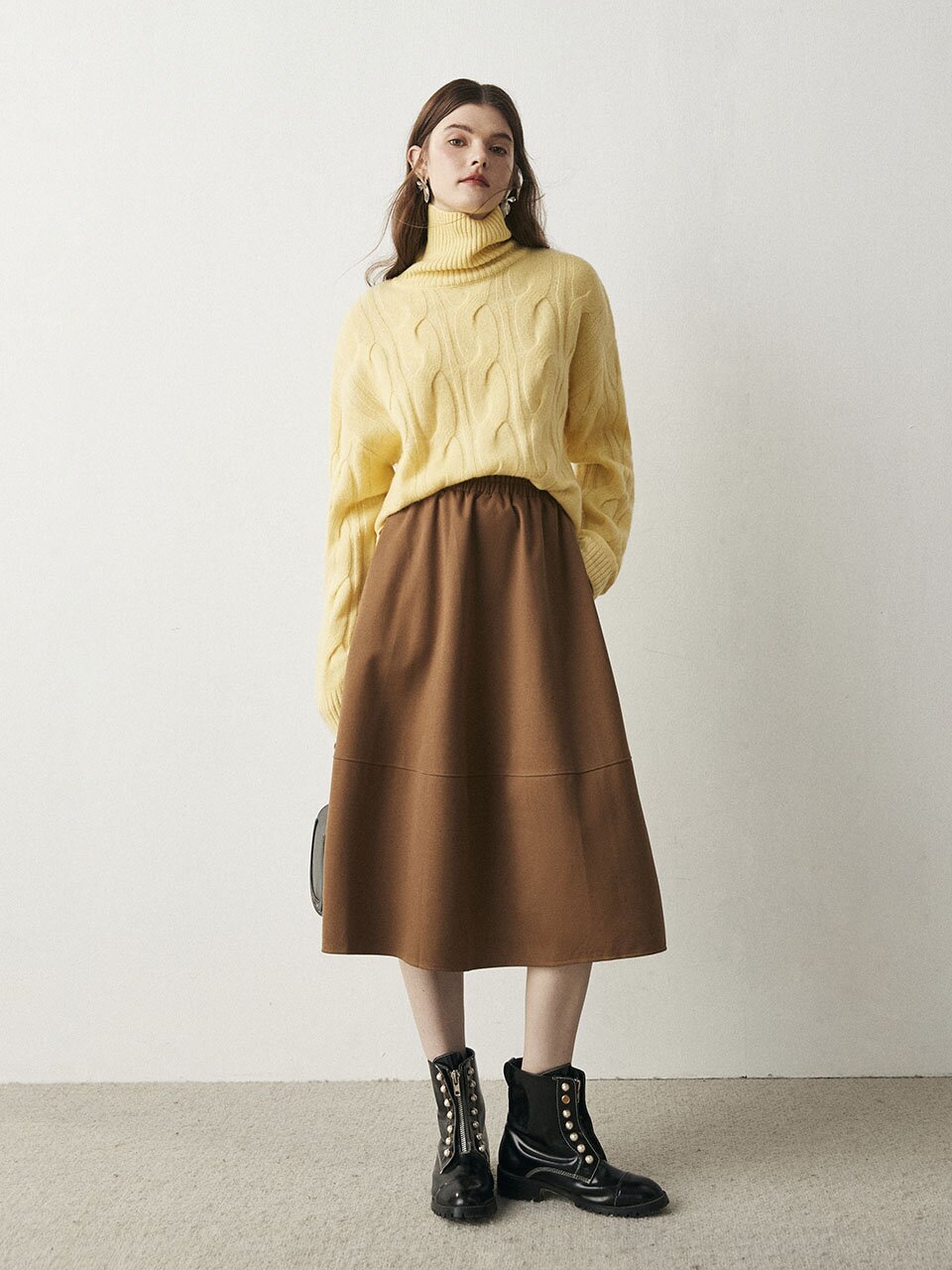 OZ_Midi pleated skirt_2 COLORS