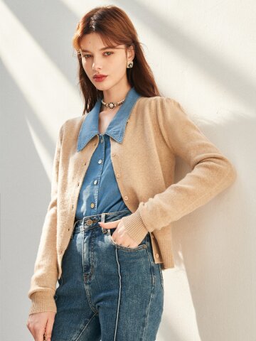 OZ Basic Wool Knit Cardigan