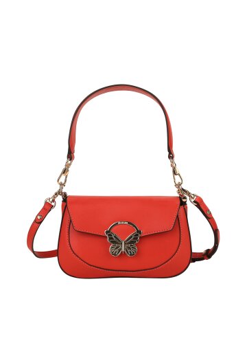 나비 버클 소가죽 미니백 