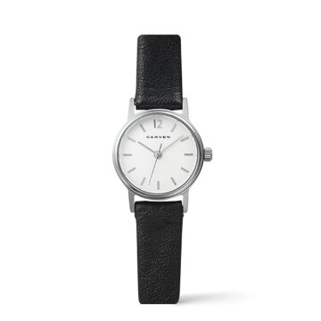 [CARVEN] 여성 가죽시계 CV611-WH/BK