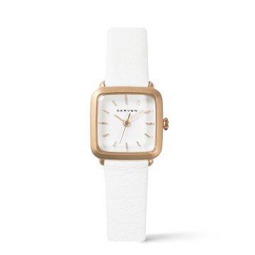 [CARVEN] 여성 가죽시계 CV612-RWH/IV