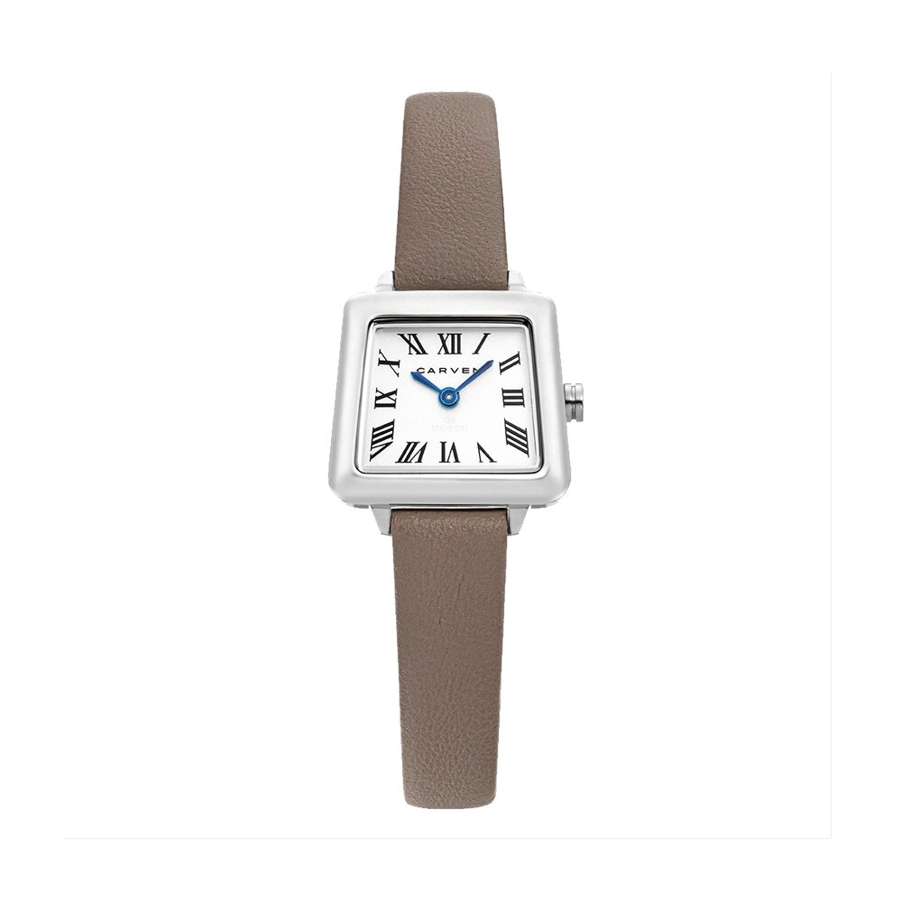 [CARVEN] 여성 가죽시계 CV635-WH/BE